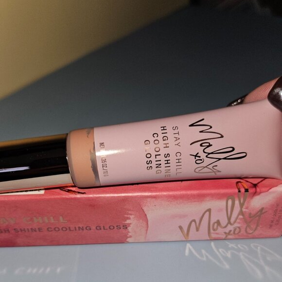 Mally Beauty Other - Mally Beauty Stay Chill High Shine Cooling Gloss “snowstorm sugar”